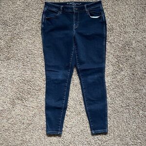 Maurices Dark Blue Skinny Jeans